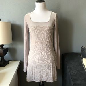 ⏬NWOT Free People Long Sleeve Velvet Dress